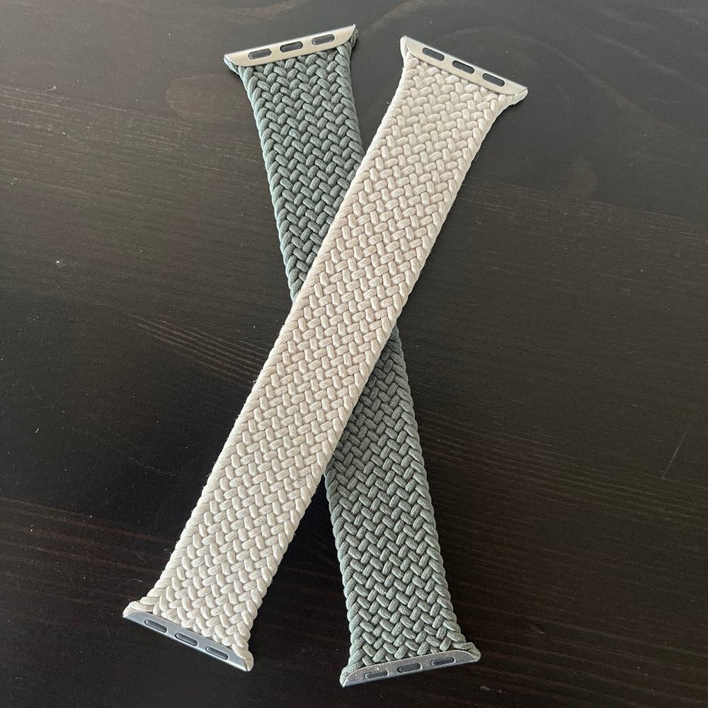 Green Apple Watch Braided Solo Loop